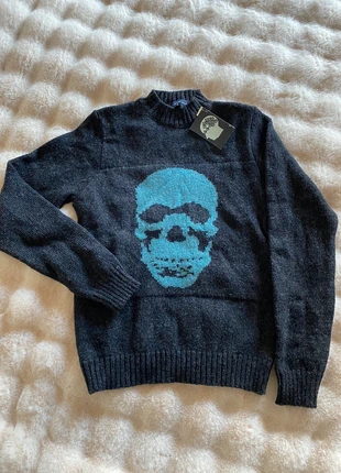 camisola lã professor head 00's, marca: Vintage Dressing, estado: Novo com etiquetas, tamanho: S, €29.90, €32.10 inclui Proteção do Comprador