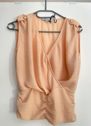 Top beige Morgan , merk: Morgan, staat: Nieuw zonder prijskaartje, maat: XS / 34 / 6, € 15,00, € 16,45 inclusief Kopersbescherming