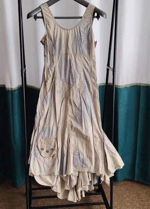 robe Indies beige et bleu ciel taille 2, marque: Indies, état: Très bon état, taille: M / 38 / 10, 21,00 €, 22,75 € Protection acheteurs incluse