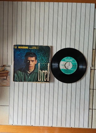 Vinyle Jacques Brel - le moribond, staat: Goed, € 2,00, € 2,80 inclusief Kopersbescherming