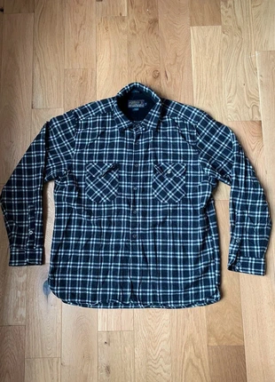 Pendleton Woolen Mills Oliver Flannel Coat - Blue and White - Size XXL, brand: Pendleton woolen mills, condition: Very good, size: XXL, £80.00, £84.70 includes Buyer Protection
