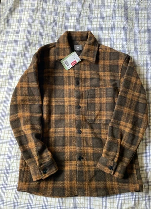 veste marron à carreaux, polaire, homme taille S, marke: H&M, zustand: Neu, mit Etikett, größe: S, 11,00 €, 12,25 € inklusive Vinted-Käuferschutz