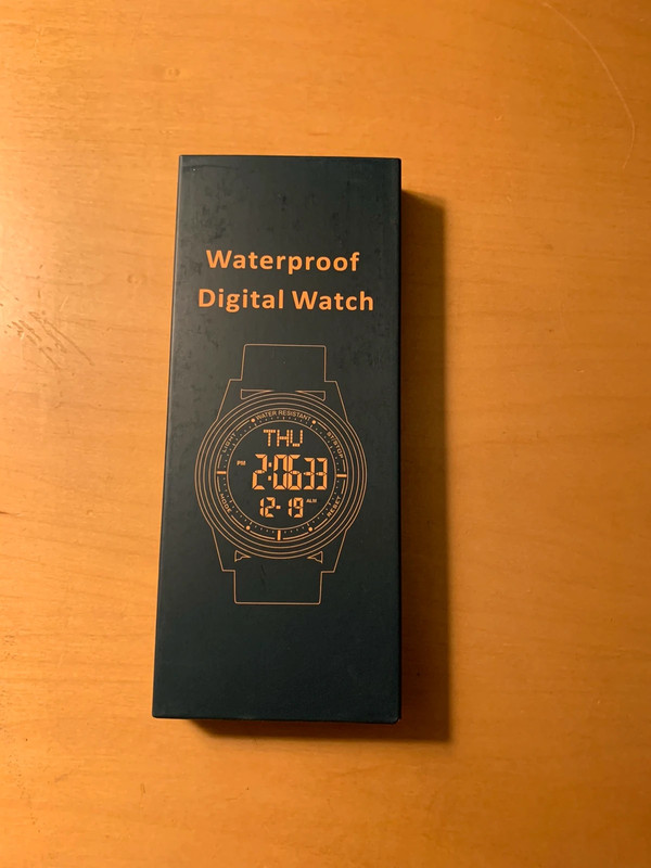 Beeasy Mens Digital Watch Waterproof with Alarm Stopwatch Countdown Timer Dual T 1