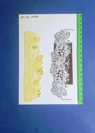 Matrices de découpe – Bord papillons– scrapbooking-N°278, condition: Very good, €2.50, €3.33 includes Buyer Protection