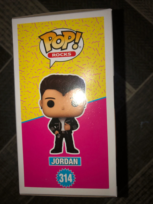 Pop Rocks New Kids On The Block Jordan Pop! Vinyl Funko