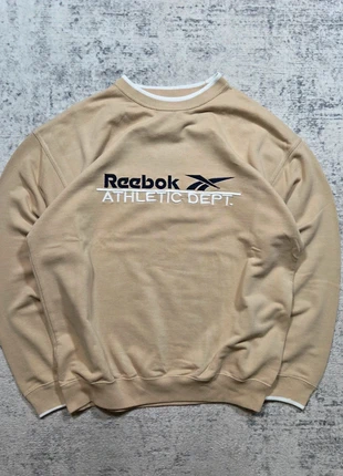 🟤 Sweat Reebok Vintage Athletic Dept. Beige S Années 2000, marca: Reebok, estado: Muy bueno, tamaño: S, 39,95 €, 42,65 € Protección al comprador Pro incluida