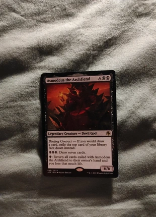 Asmodeus the archfiend magic the gathering , merk: Magic: The Gathering, staat: Heel goed, € 1,00, € 1,75 inclusief Kopersbescherming