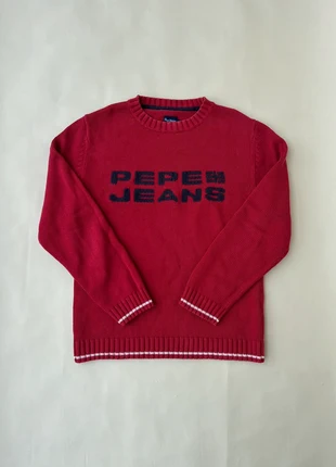 Vintage Pepe Jeans Knit Sweater Navy Logo S, brand: Pepe Jeans, condizioni: Ottime, taglia: S, €12.99, €14.34 include la Protezione acquisti