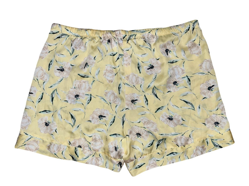 Ann Taylor Sleep Yellow Floral Pajama/Lounge Shorts 3