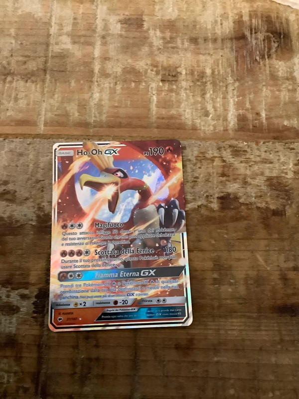 carta pokemon Ho-Oh GX - Vinted