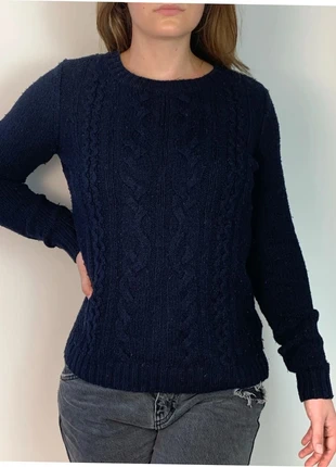 Pull Epais à motifs Tommy Hilfiger Marine - Taille M, brand: Tommy Hilfiger, condition: Very good, size: M / 38 / 10, €15.00, €16.45 includes Buyer Protection Pro