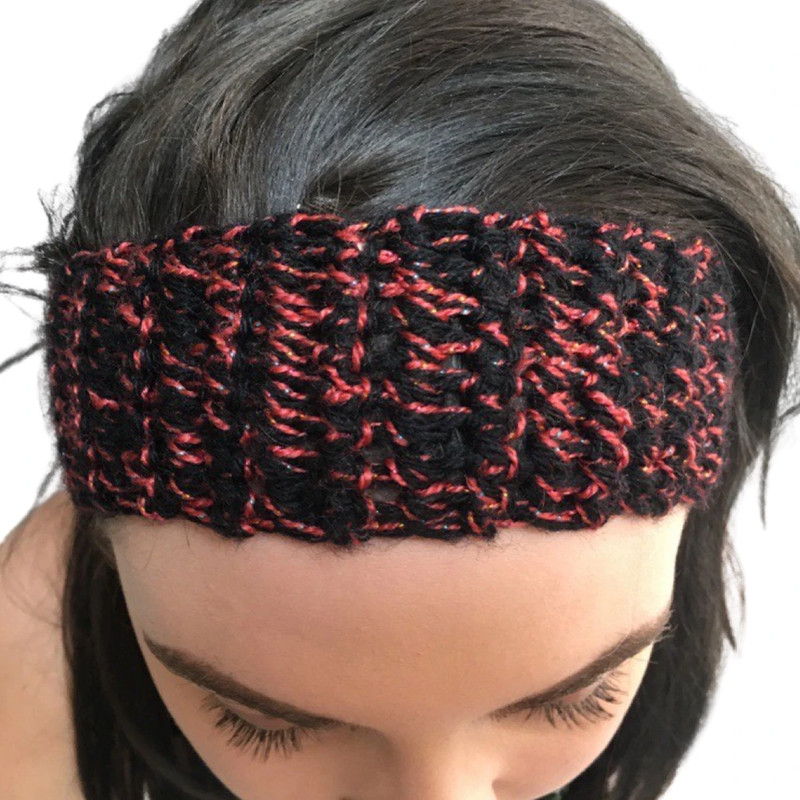 hand made crochet headband 1