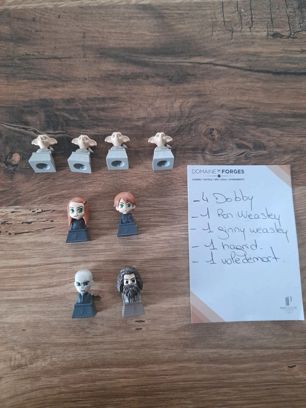 Lot 8 wizzi harry potter