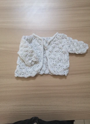 Gilet laine , brand: Fait Main, condition: Very good, size: 1-3 months / 56 cm, €2.00, €2.80 includes Buyer Protection