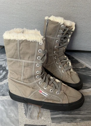 stivaletti invernali superga stringati , marque: Superga, état: Très bon état, taille: 36.5, 7,50 €, 8,58 € Protection acheteurs incluse