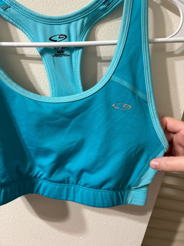 Blue Champion Sports Bra Size Medium 5