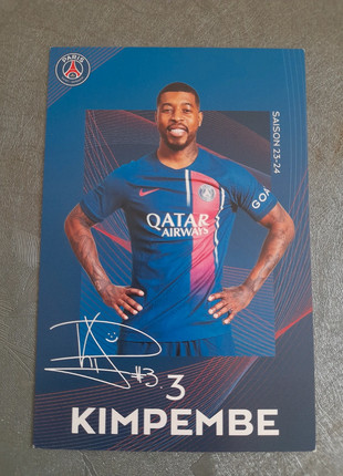 Carte PSG Kimpembe, marke: PSG, zustand: Neu, 3,00 €, 3,85 € inklusive Vinted-Käuferschutz
