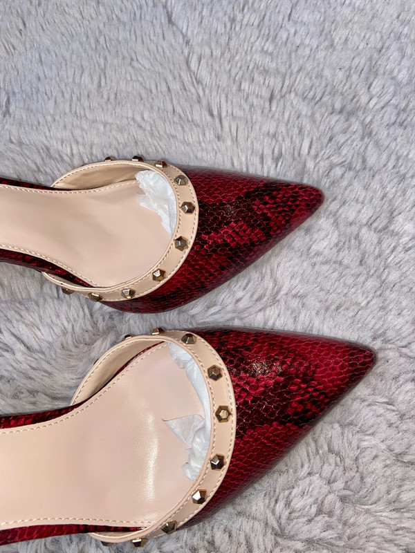 Kurt Geiger Carvela Kosmic Studded 2 part heels Vinted