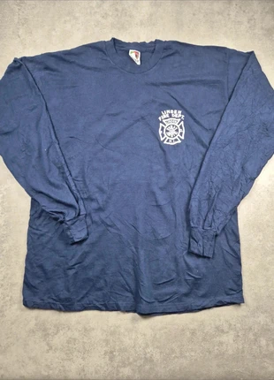Tee-shirt Fruit of the loom linden fire dept. Bleu Marine taille XXL, marca: Fruit of the Loom, estado: Muito bom, tamanho: XXL, €5.00, €5.95 inclui Proteção do Comprador