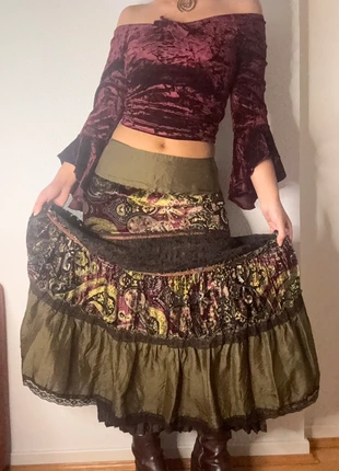 Ensemble vintage style whimsical witchy bohème, marque: Top Vintage, état: Très bon état, taille: M / 38 / 10, 64,00 €, 67,90 € Protection acheteurs (Pro) incluse