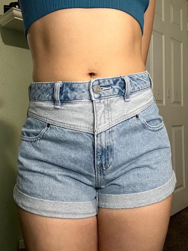 high waisted shorts 1