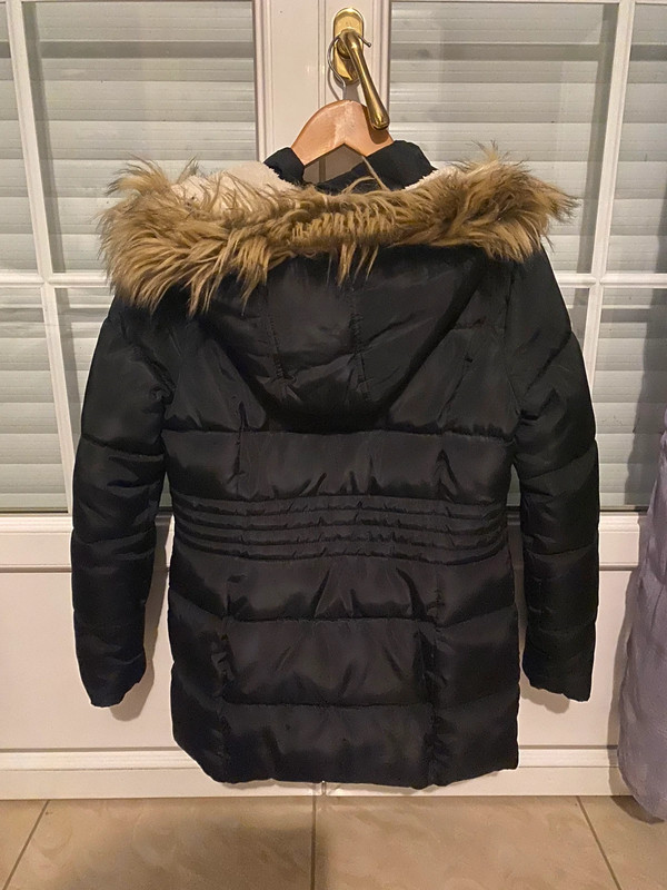 Manteau noir fille Vinted