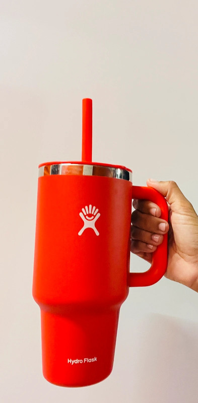 Red Hydro flask 4