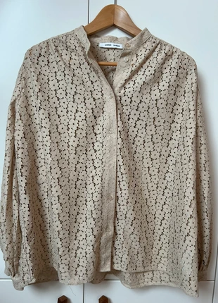 Blouse dentelle, merk: Samsøe Samsøe, staat: Heel goed, maat: S / 36 / 8, € 35,00, € 37,45 inclusief Kopersbescherming