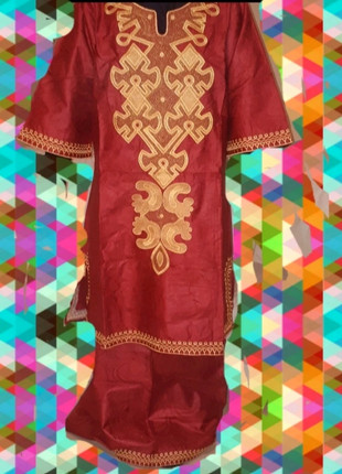 Caba en tissu sales pagne