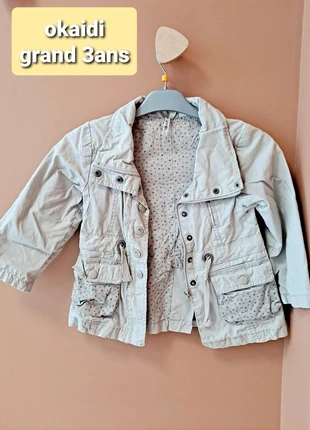 veste mi saison beige okaidi 3ans rintemps été, brand: Okaïdi, condition: Very good, size: 3 years / 98 cm, €4.80, €5.74 includes Buyer Protection