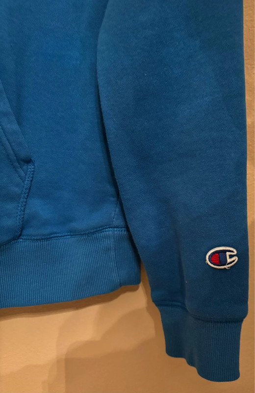 Blue Champion OG Pullover Hoodie 3