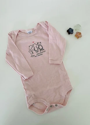 Body manches longues rose « nounours » 6 mois Petit Bateau, marque: Petit Bateau, état: Très bon état, taille: 3-6 mois / 62 cm, 3,00 €, 3,85 € Protection acheteurs incluse