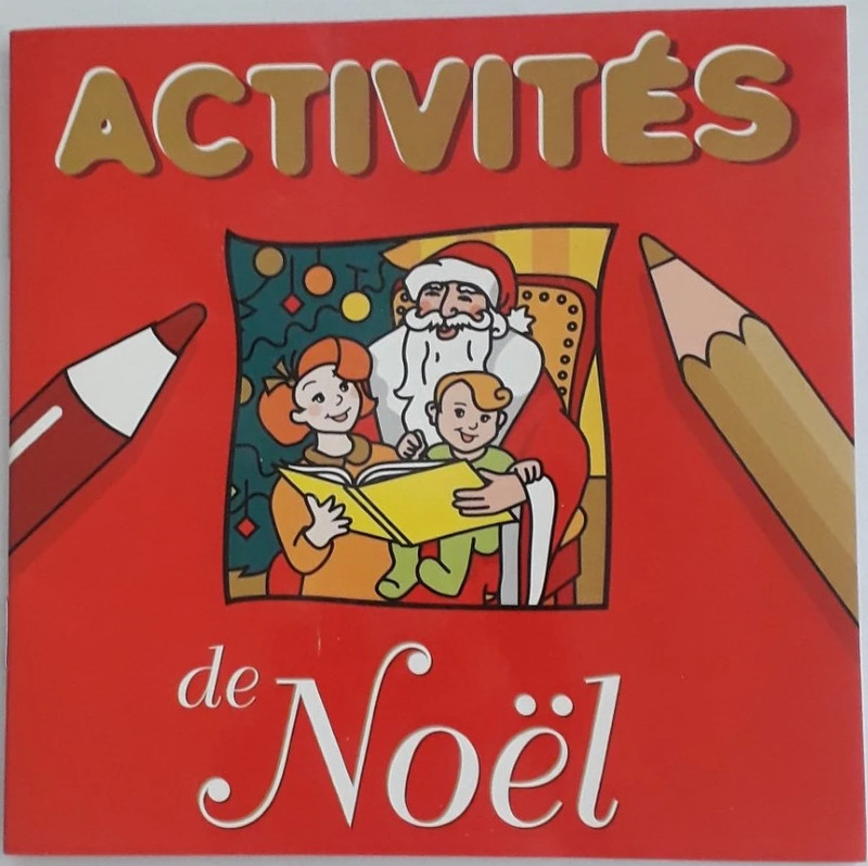 Livret de Jeux - Activités de Noël pour les Tout-Petits - Junior Loisirs 1
