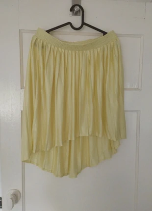 Geel rokje topshop mt 42, marca: Topshop, estado: Bueno, tamaño: XL / 42 / 14, 2,00 €, 2,80 € Protección al comprador incluida