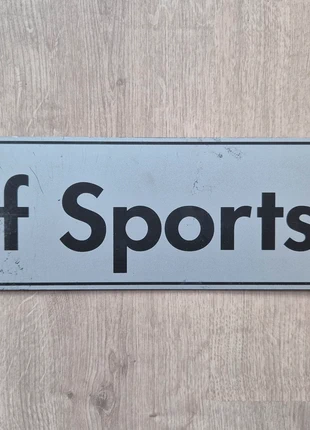 Mooie Volkswagen Golf Sportsvan plaat voor in de mancave, staat: Heel goed, € 5,00, € 5,95 inclusief Kopersbescherming