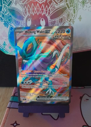 Walking Wake EX full art 189/162 Temporal Forces TEF, brand: Pokémon, condition: Very good, €3.00, €3.85 includes Buyer Protection