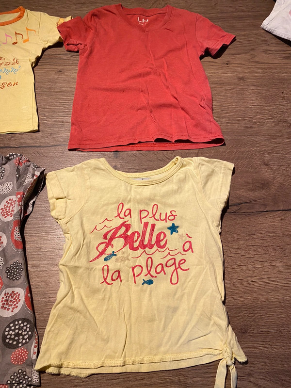 Lot de 4 T-shirt 3