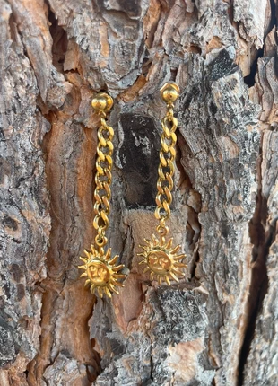 Pendientes colgante sol, merk: Local, staat: Heel goed, € 3,90, € 4,80 inclusief Kopersbescherming