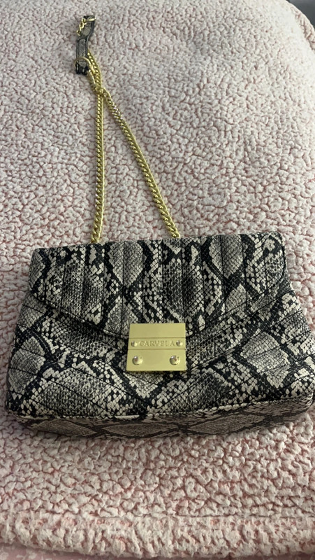 Carvela 2025 snakeskin bag