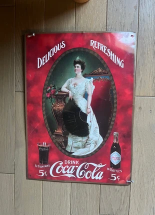 Plaque décorative Noël Coca cola vintage, brand: Coca-Cola, condition: Very good, €6.00, €7.00 includes Buyer Protection