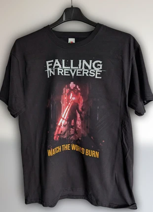 T-shirt nera | Falling In Reverse | Watch The World Burn, marque: nobrand, état: Très bon état, taille: M, 13,00 €, 14,35 € Protection acheteurs (Pro) incluse