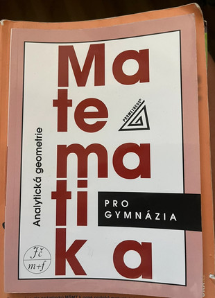 Obrázek k inzerátu: Matematika pro gymnázia - Analytická geometrie