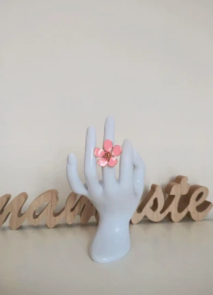 Bague flower rose ajustable - Milë Mila, marque: Milë Mila, état: Neuf avec étiquette, taille: Ajustable, 12,00 €, 13,30 € Protection acheteurs incluse