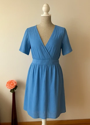 Vestido azul fluido Vero Moda, brand: Vero Moda, condizioni: Ottime, taglia: XL / IT 46 / EU 42, €7.50, €8.58 include la Protezione acquisti