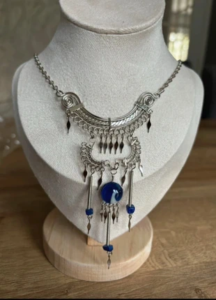 Vintage Peruvian Alpaca Necklace – 13” Drop, Dangly Pendant, Festival Vibes 💃, brand: Vintage Dressing, condition: Very good, £15.99, £17.49 includes Buyer Protection