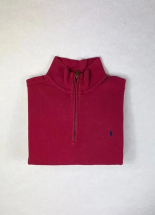 Pull Ralph Lauren 1/4 zip 100% coton Manches Longues / Long sleeves Unisexe Couleur rouge Taille L, marke: Ralph Lauren, zustand: Sehr gut, größe: L, 60,00 €, 63,70 € beinhaltet Vinted-Käuferschutz Pro