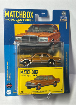 Matchbox 1/64 Collectors 1980 Mercedes Benz 450 SEL #12/20, marke: Matchbox, zustand: Sehr gut, größe: Frühchen, bis 44, 12,90 €, 14,25 € inklusive Vinted-Käuferschutz