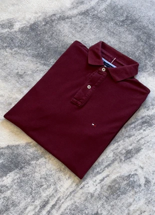 Polo Tommy Hilfiger homme S bordeaux slim fit logo brodé, marke: Tommy Hilfiger, zustand: Sehr gut, größe: S, 29,99 €, 32,19 € beinhaltet Vinted-Käuferschutz Pro