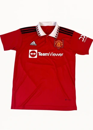 Maillot de foot rouge Adidas x Manchester United FC saison 2022 2023 taille XS, marca: adidas, estado: Muito bom, tamanho: XS, €12.00, €13.30 inclui Proteção do Comprador