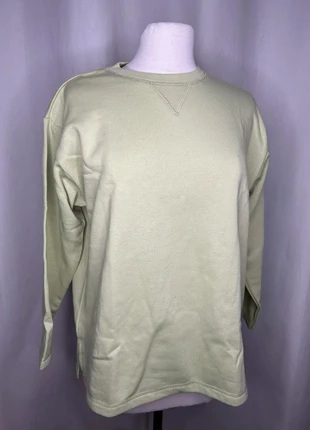 🌿 Sweat/Pull Col Rond Vert Anis/Vert Clair Taille 46 XXXL / 48 4XL 🌿, brand: Bleu bonheur, condition: Very good, size: 4XL / 48 / 20, €16.00, €17.50 includes Buyer Protection Pro
